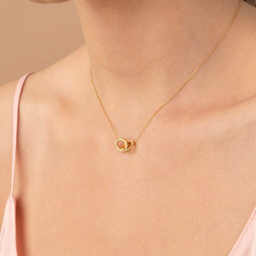 Cross Circle Necklace - CBJ15 - Image 4