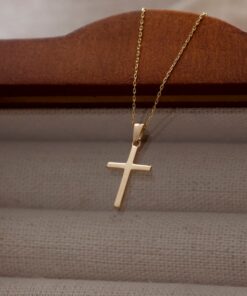 Solid Cross Necklace