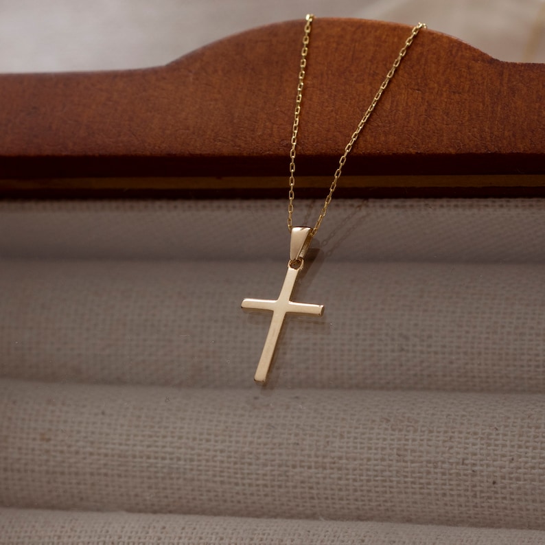 Solid Cross Necklace