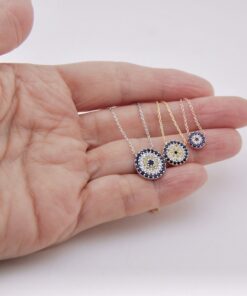 EVIL EYE CHARM NECKLACE